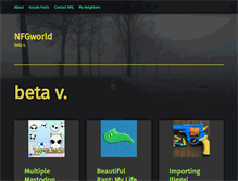 Tablet Screenshot of nfgworld.com